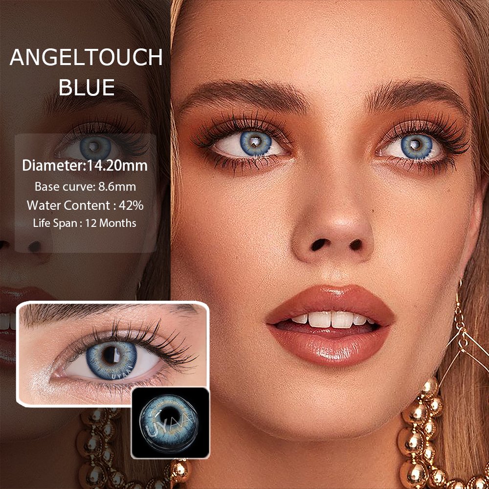 UYAAI Angeltouch Blue Gray Contact Lenses Wholesale UYAAI Official 